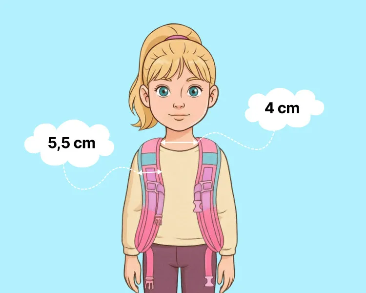 dziecko prawidłowo dopasowany plecak szkolny ergonomia