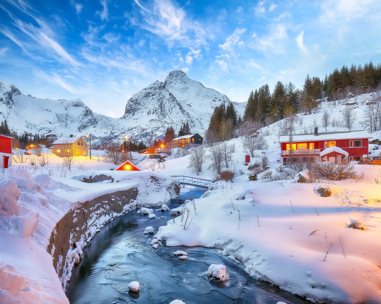 Słoneczne miasto południowej Europy zimą