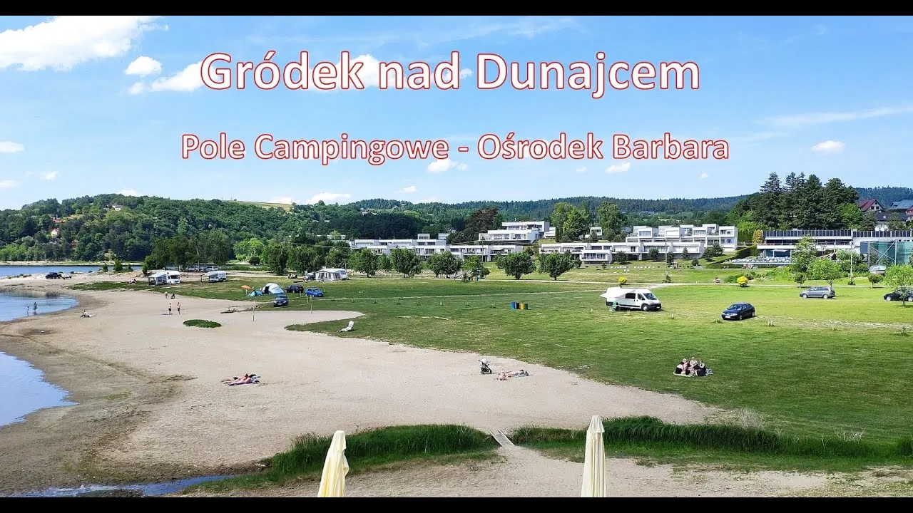 Pola namiotowe nad Jeziorem Czorsztyńskim i Rożnowskim