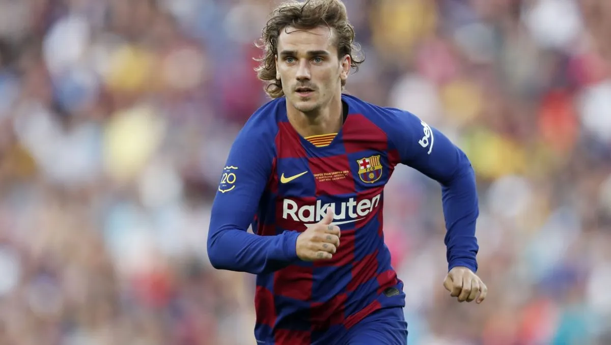 Antoine Griezmann w koszulce FC Barcelona