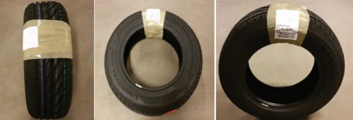 jak zapakować opony bez felg do wysyłki