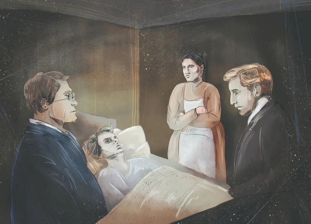 Rodion Raskolnikow ilustracja