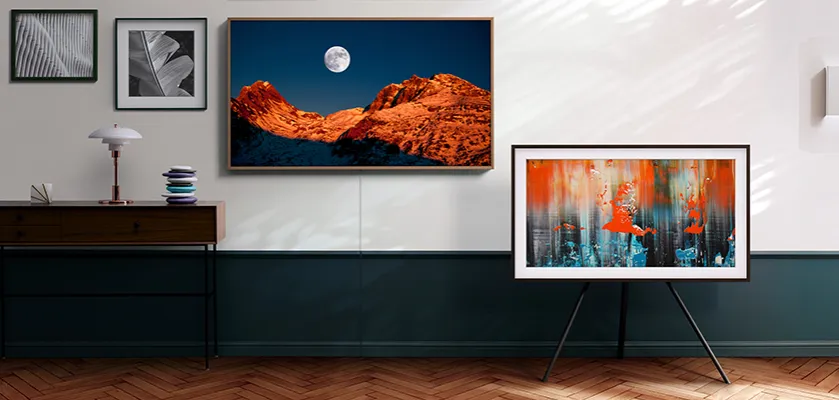 telewizor Samsung The Frame aranżacje