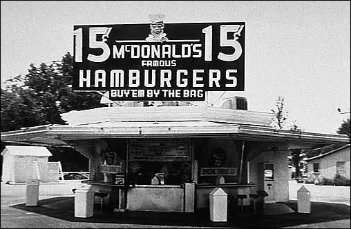 historyczne reklamy white castle mcdonalds
