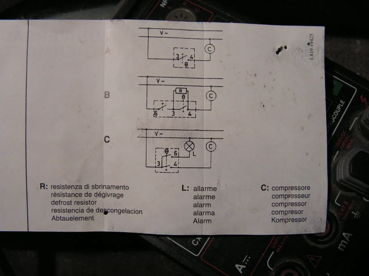 schemat działania zamrażarki agregat termostat