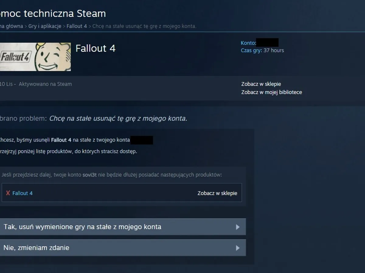wylogowanie steam z urządzeń