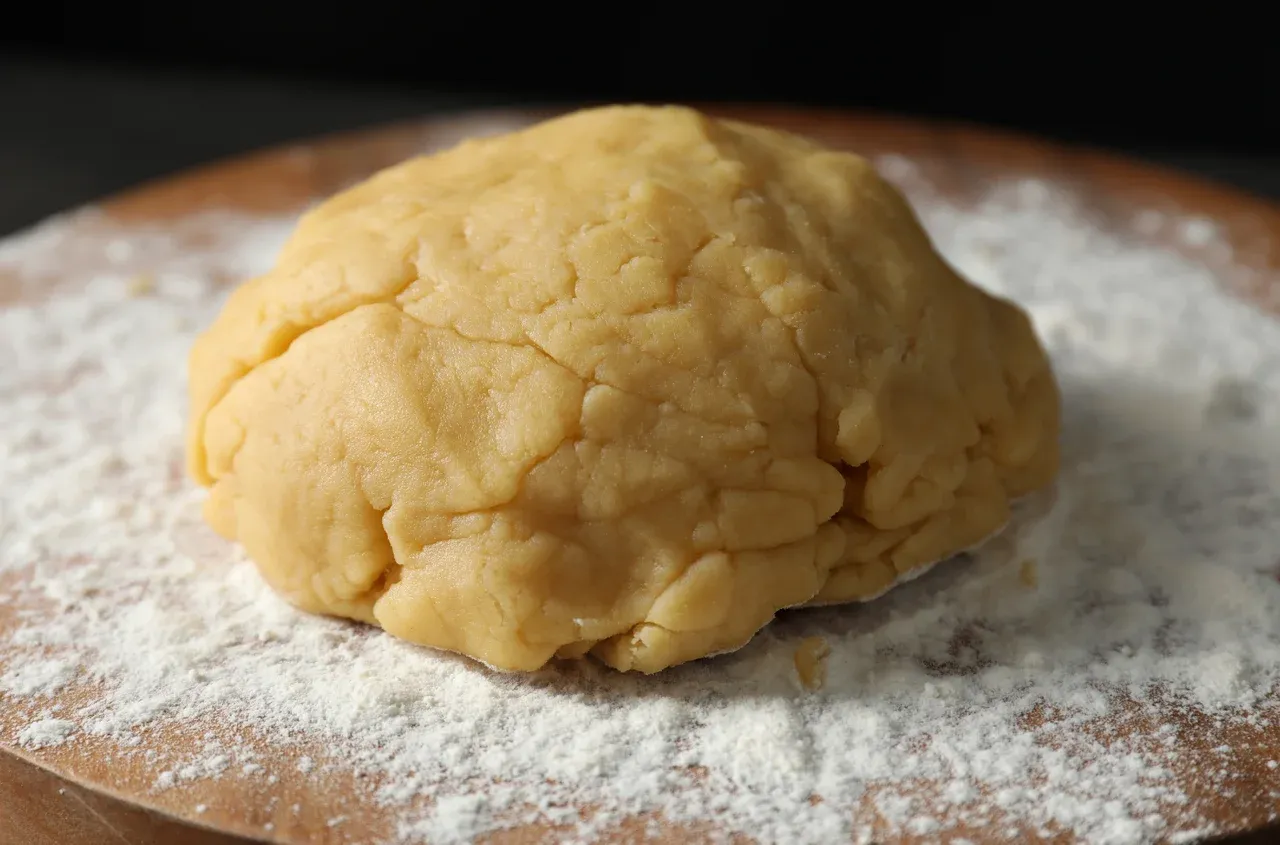 gluten w cieście kruchym