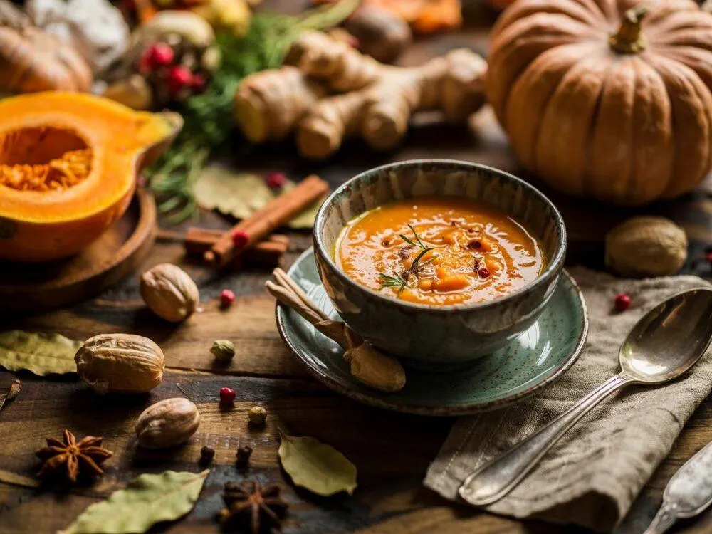 przyprawy do zupy dyniowej warianty, egzotyczne przyprawy do dyni