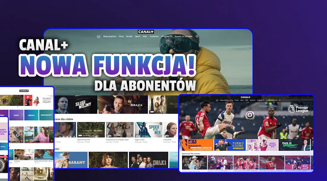 Canal+ Online na różnych urządzeniach