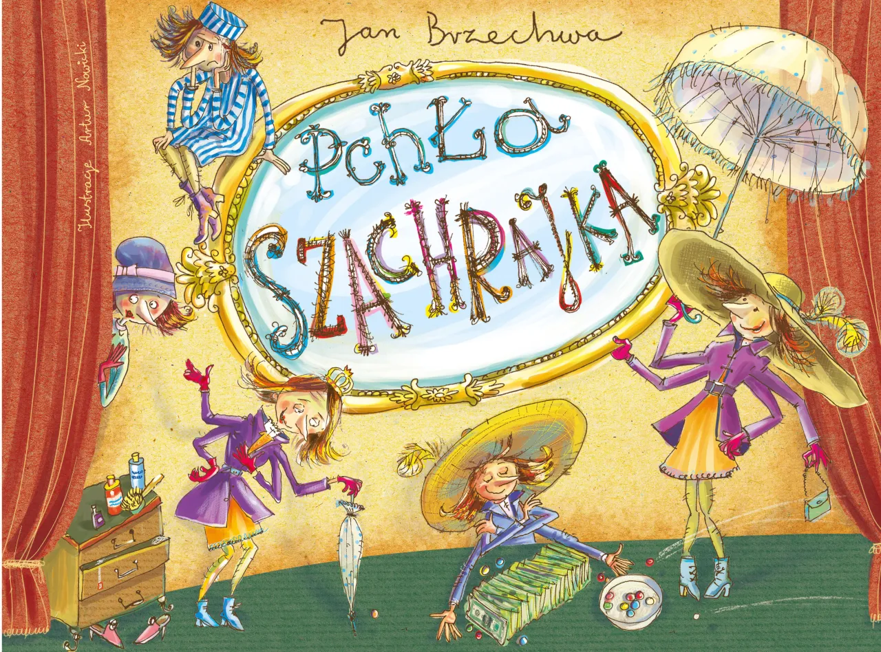 Pchła Szachrajka okładka książki