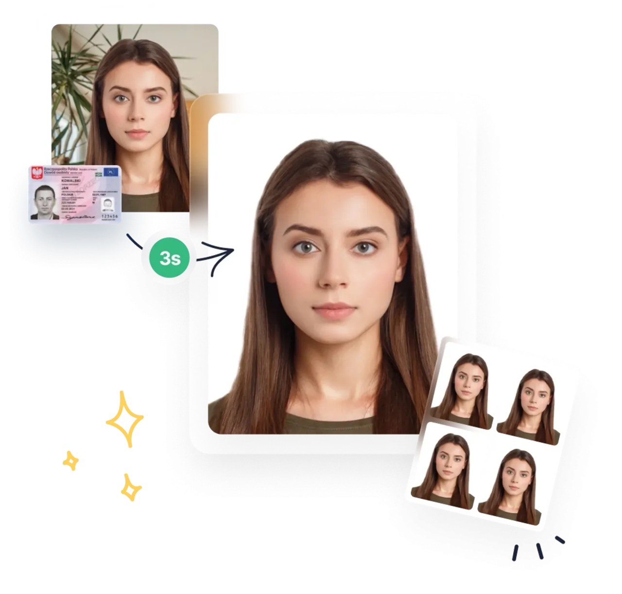 Dokumenty do urzędu, zdjęcie do dowodu