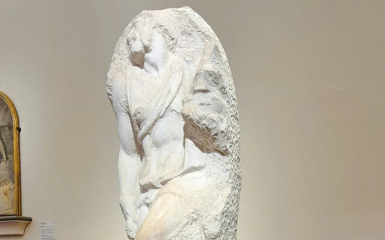 Michał Anioł Jeńcy rzeźby non-finito