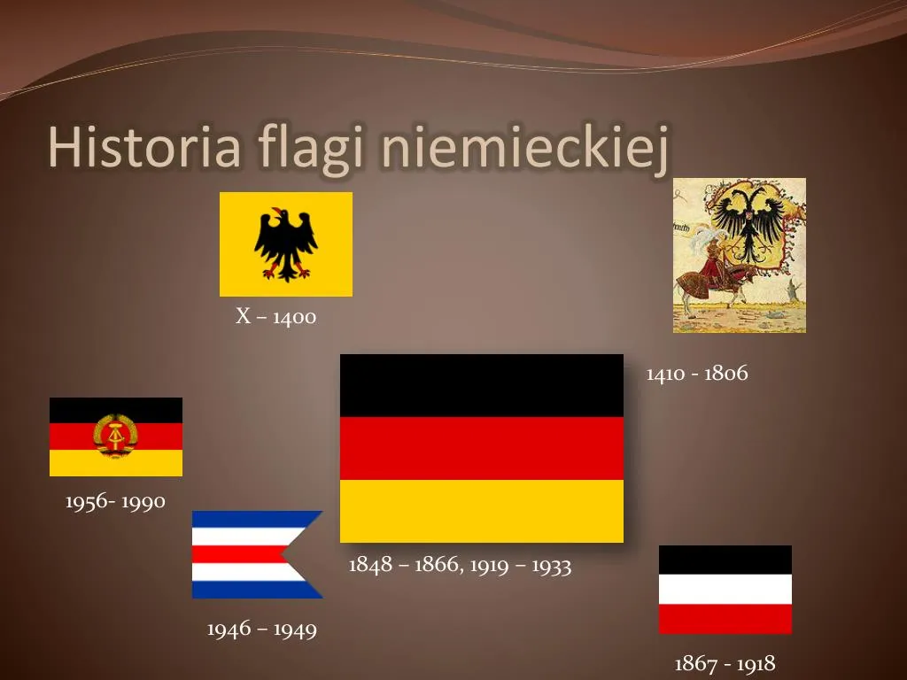 Historyczne flagi Niemiec