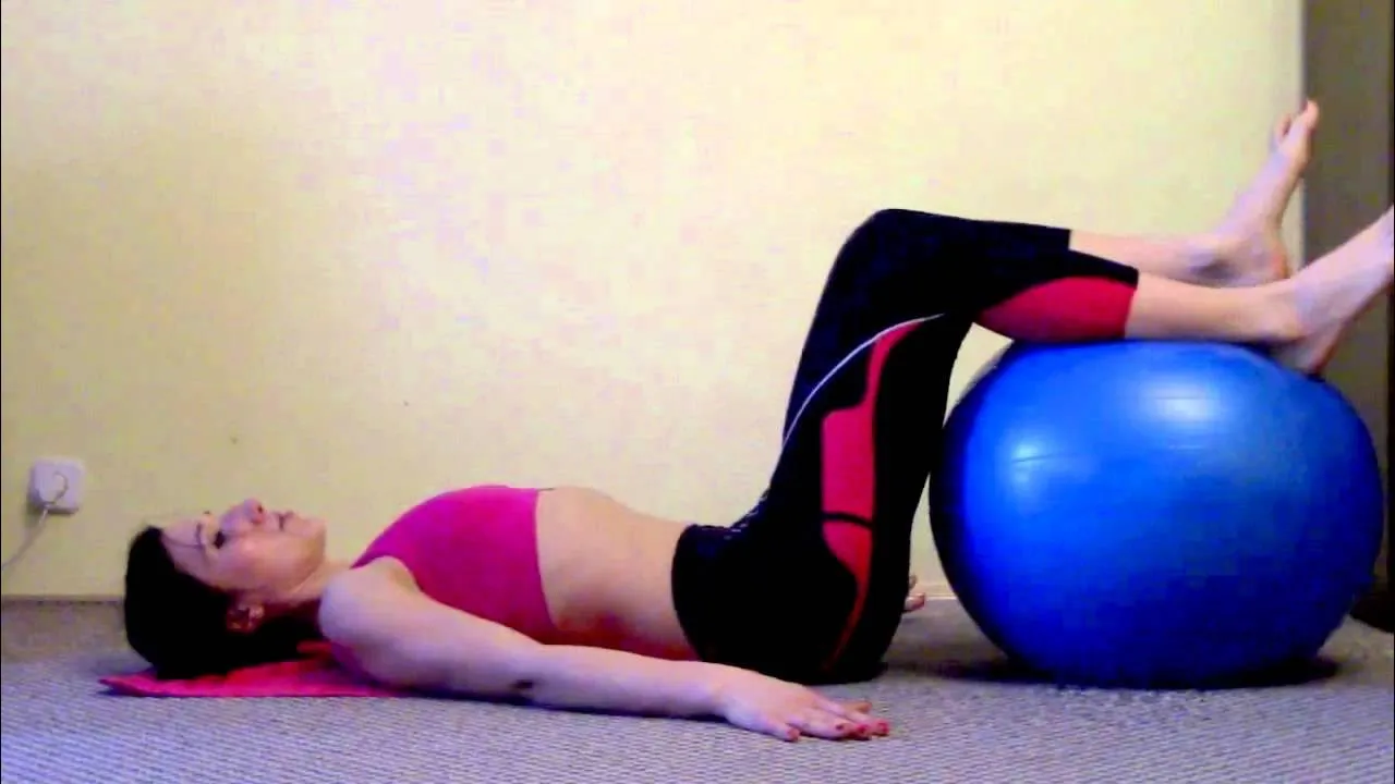 ćwiczenia na piłce gimnastycznej skolioza