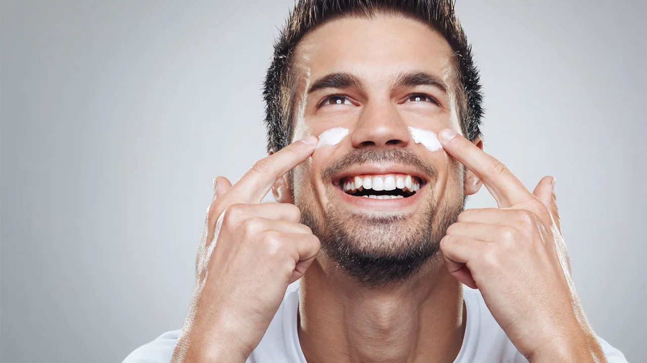 Wirkstoffe fettige Männerhaut