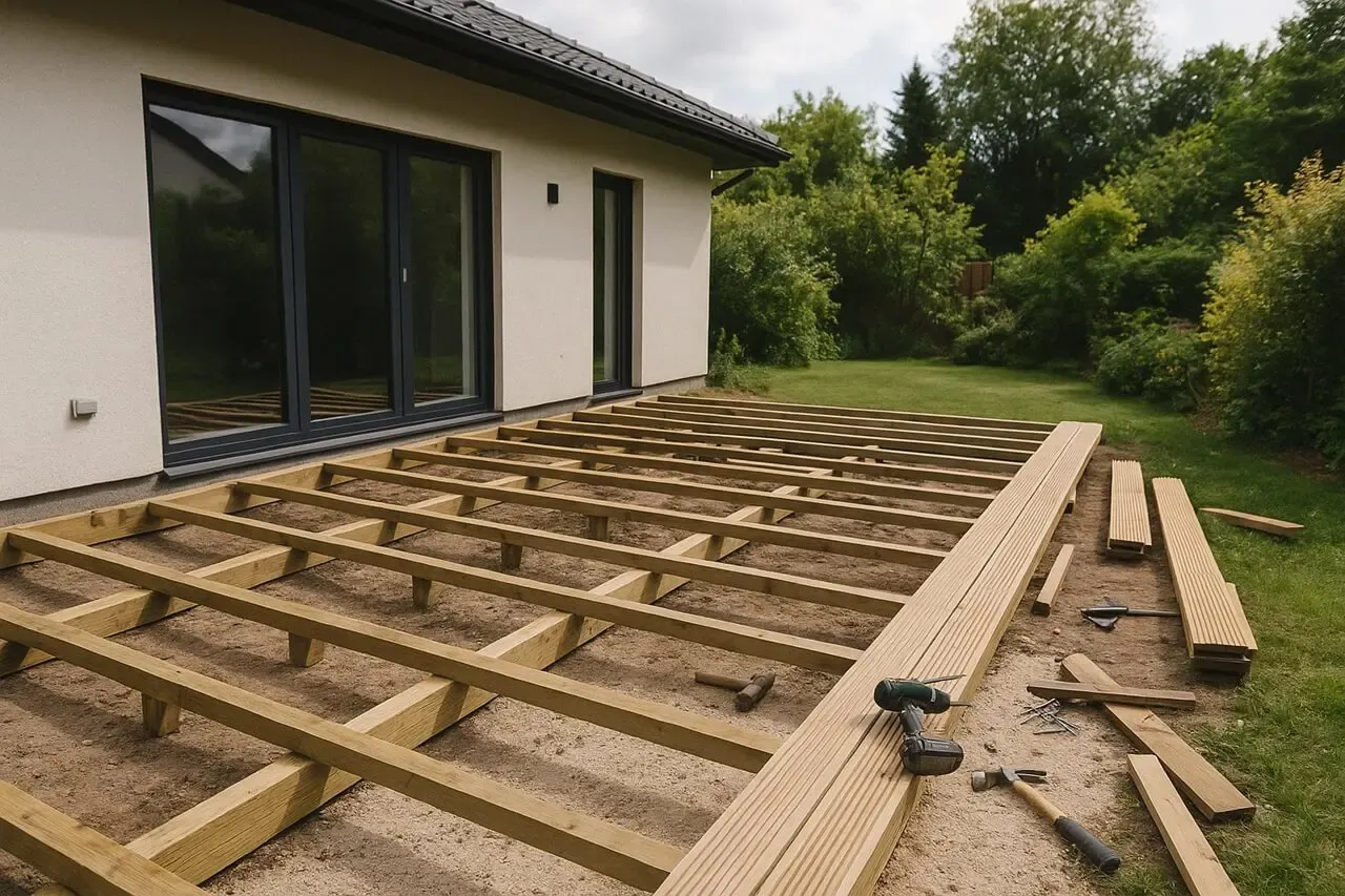 Błędy budowy tarasu