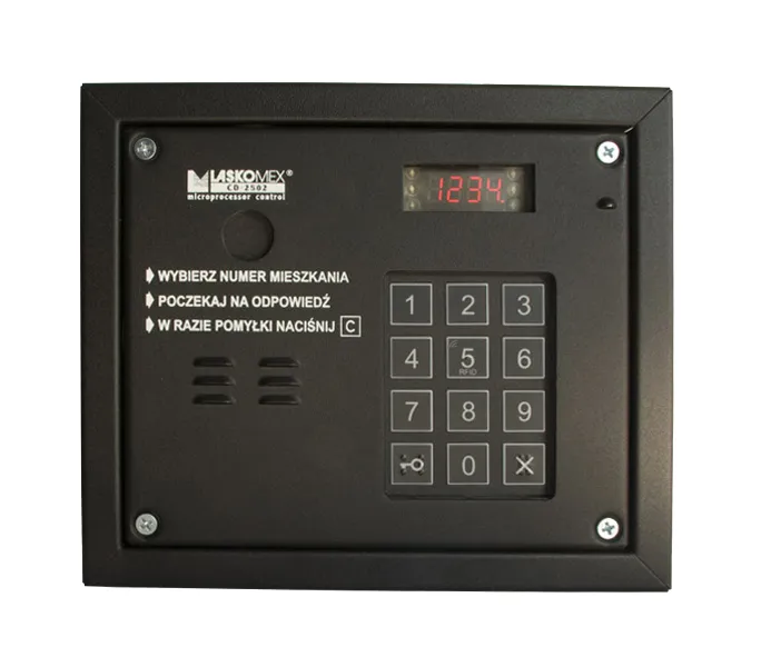 domofon panel kod cyfral laskomex