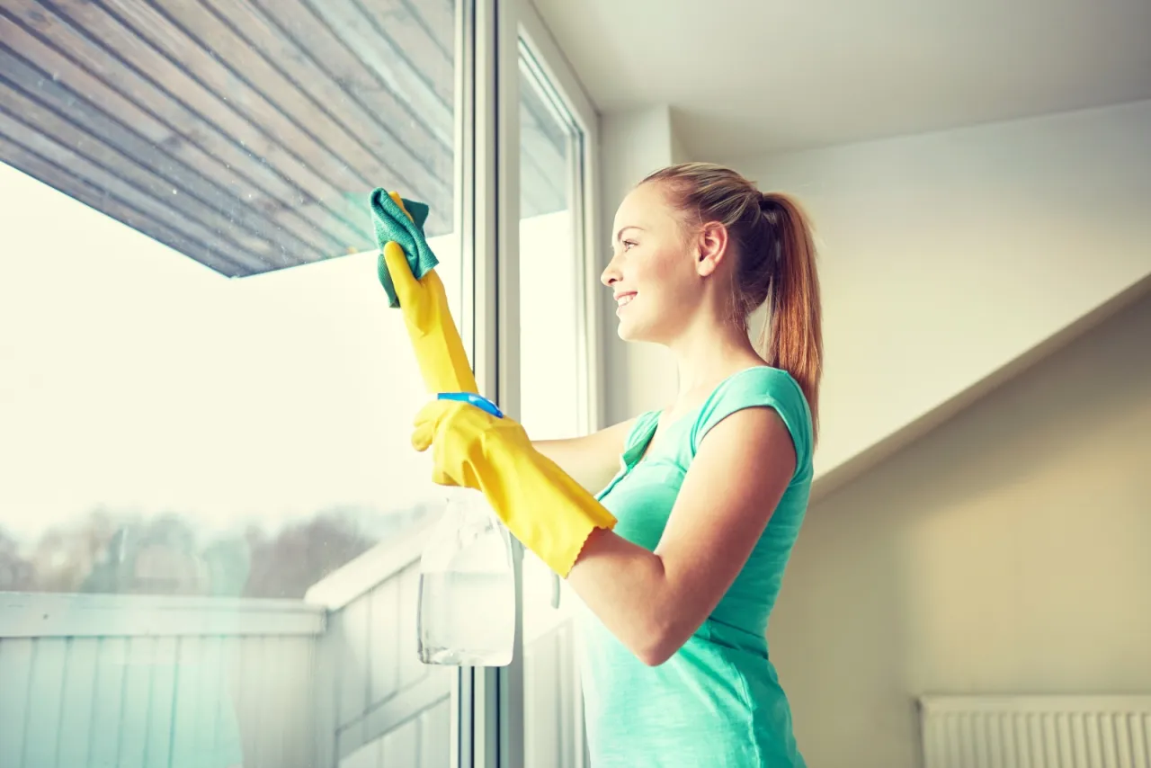 Idealna pogoda na mycie okien