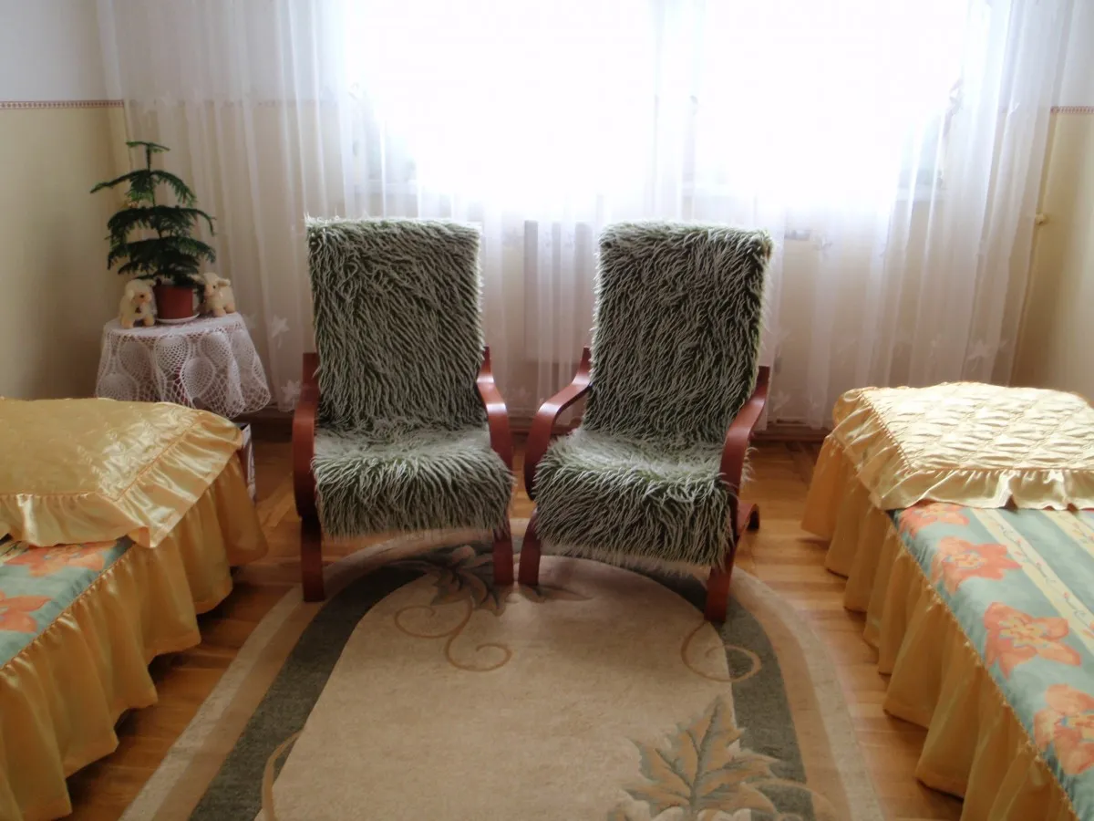 Wnętrze Domu Pomocy Społecznej Łężeczki pokój