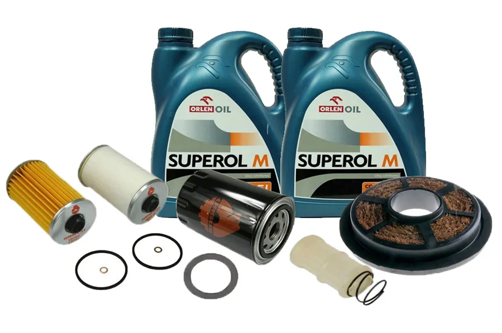 Ursus C-328 silnik olej Superol