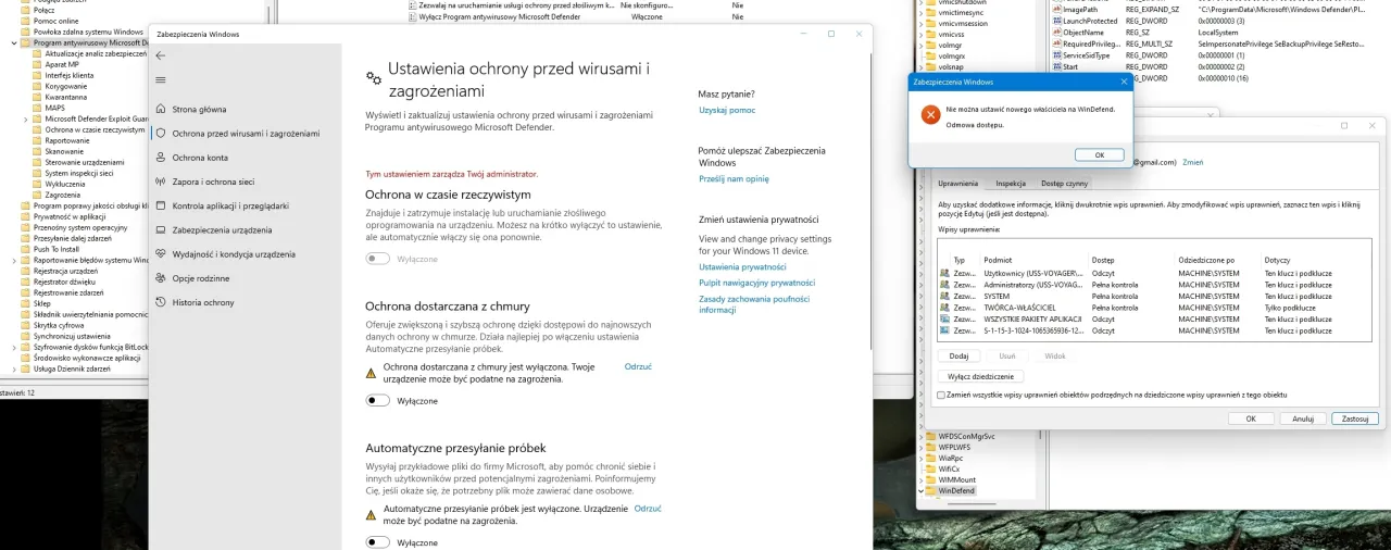 Edytor rejestru Windows 11 eksport