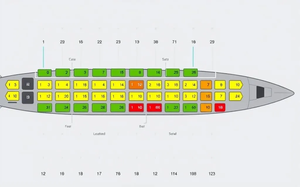mapa miejsc samolotu ryanair boeing 737