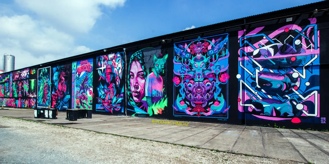 Graffiti Hall of Fame Stephanibr&uuml;cke Bremen