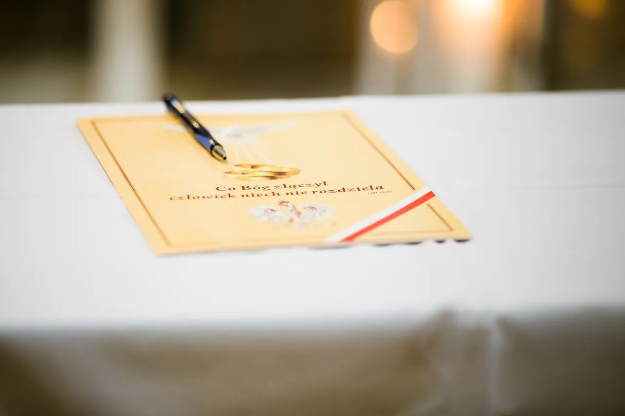 licencja na ślub kościelny
