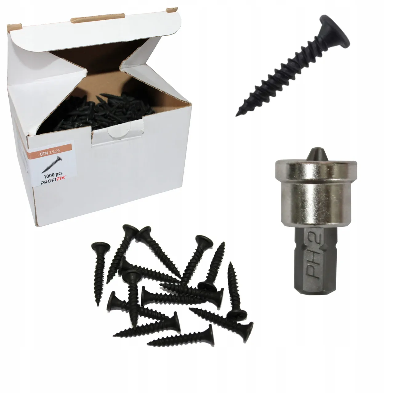 wkręty pchełki i wkręty do twardych płyt g-k