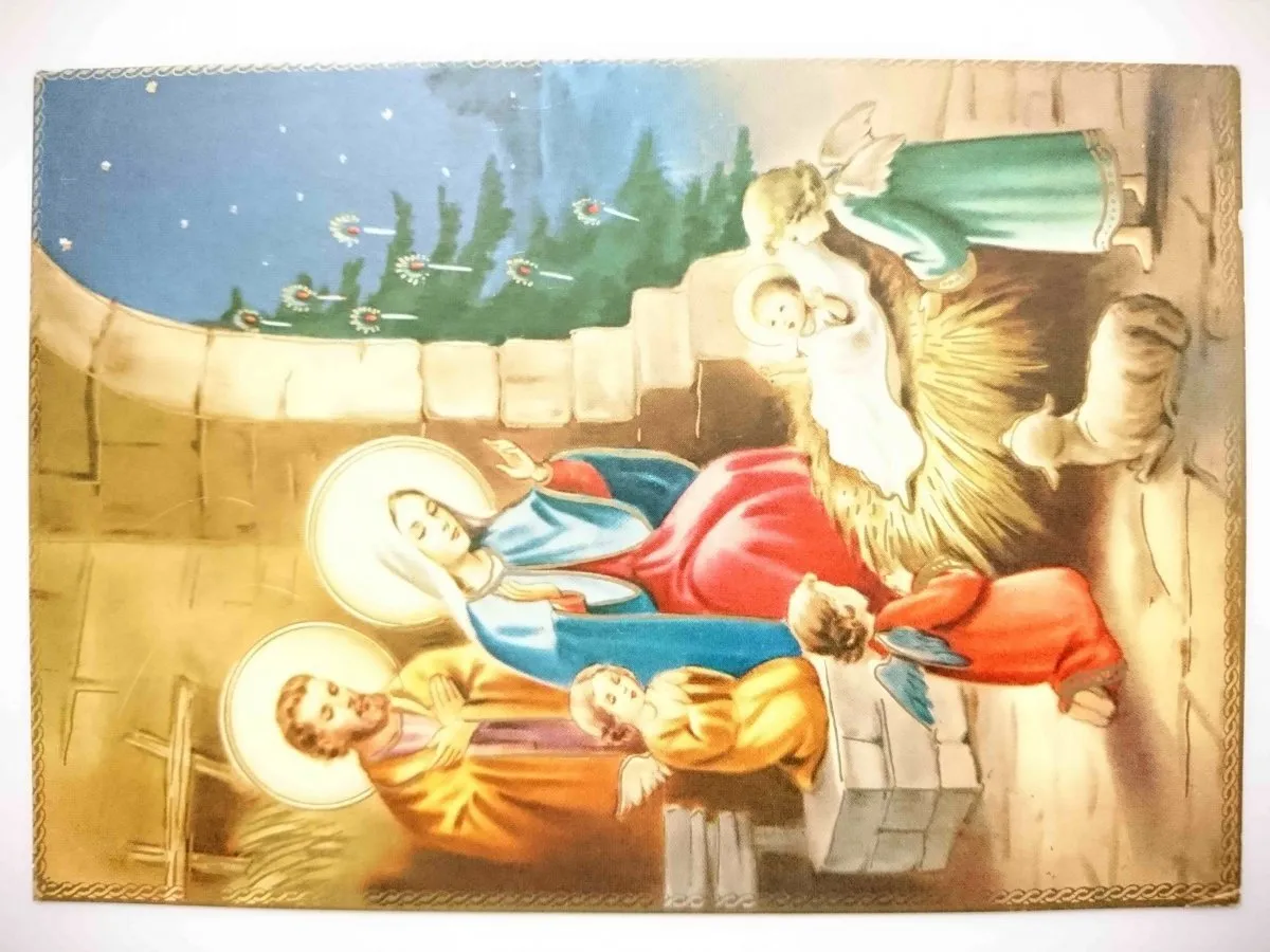 Maryja z Dzieciątkiem Jezus świąteczny nastr&oacute;j