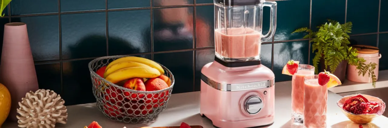 blender miksujący koktajl owsiany, gładka konsystencja koktajlu