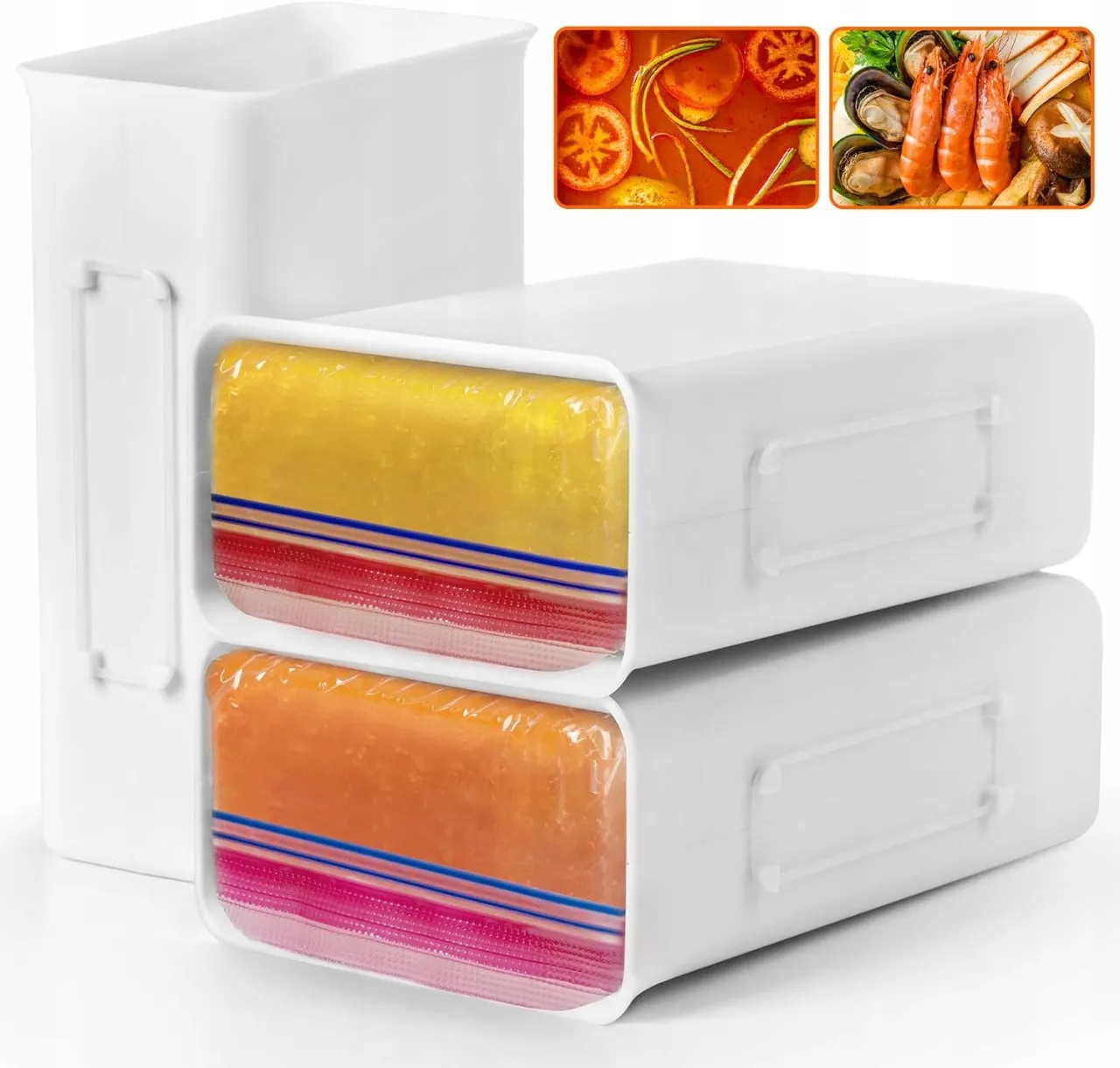 r&oacute;żne zupy do mrożenia, pojemniki na zupy