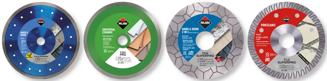 rodzaje tarcz diamentowych do gresu