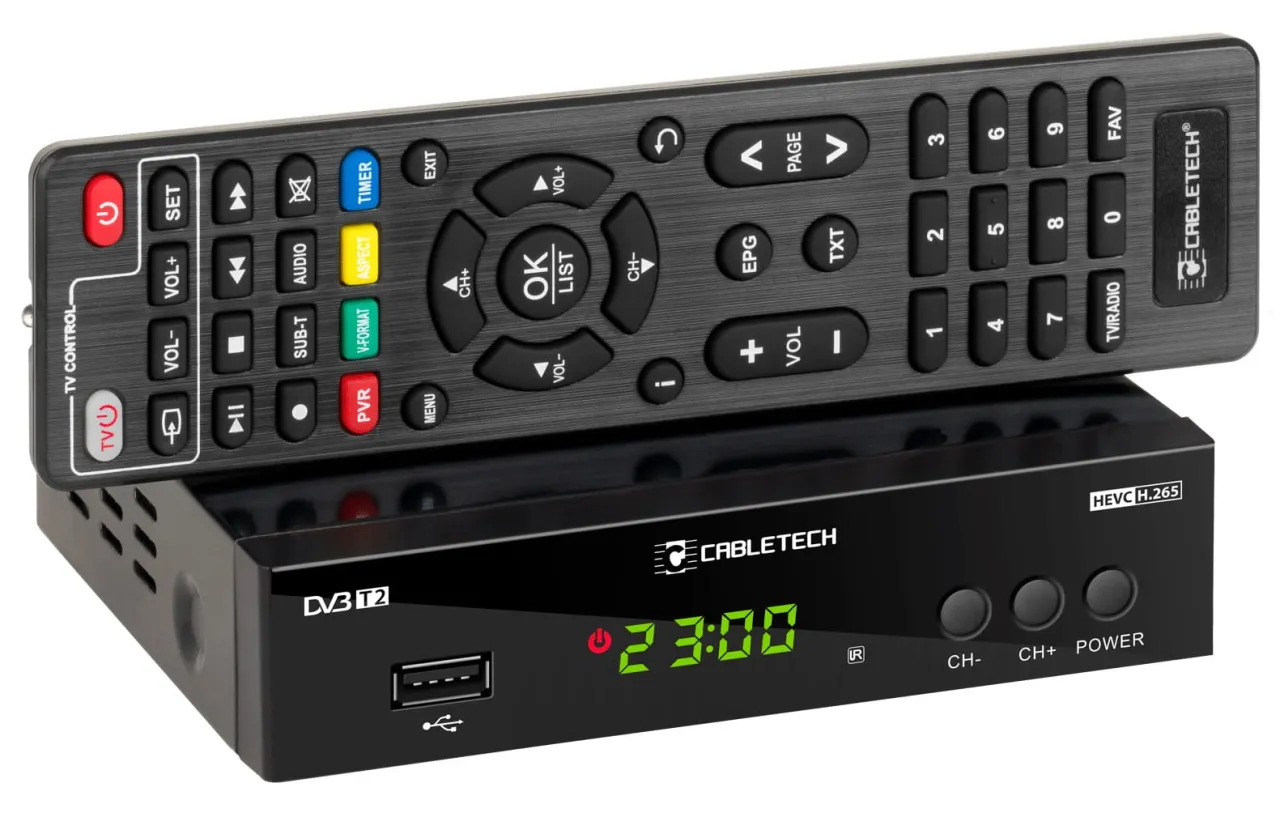 Specyfikacja techniczna dekodera DVB-T2 HEVC