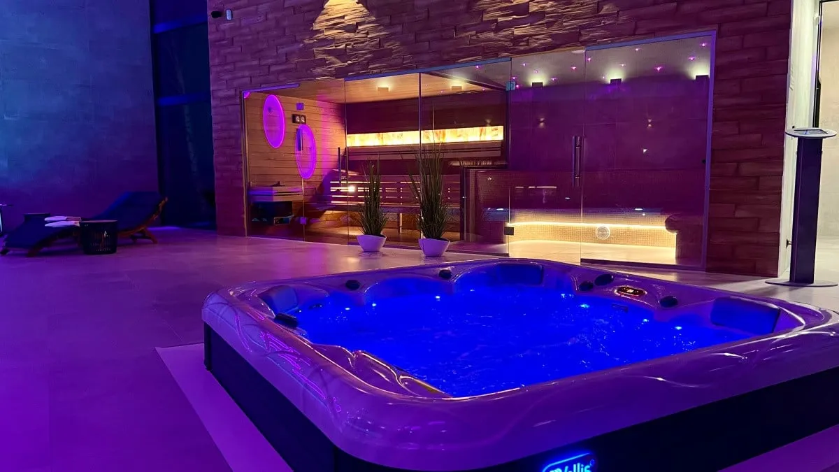 strefa wellness sauna jacuzzi ruda śląska