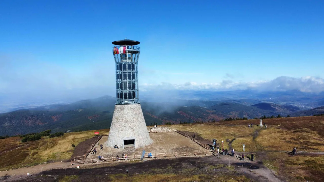 Masyw Śnieżnika wieża widokowa