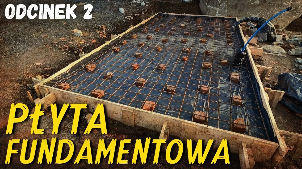 płyta fundamentowa pod mały domek