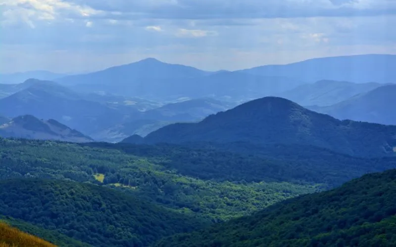 Tarnica Bieszczady panorama