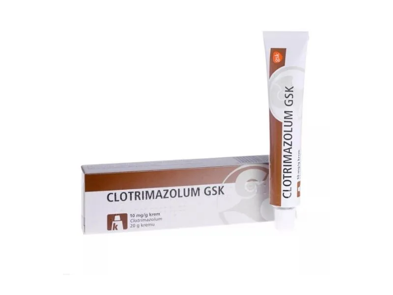 Clotrimazolum GSK krem opakowanie