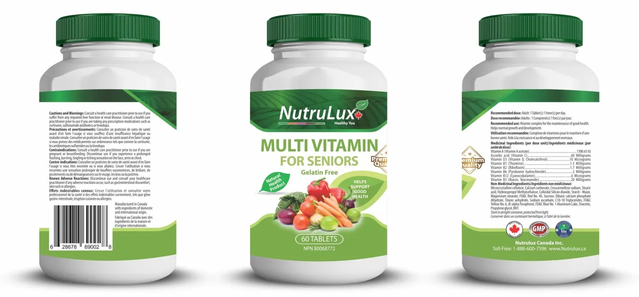 senior vitamins supplements
