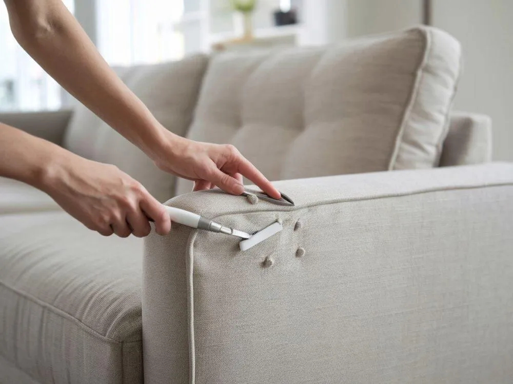 czyszczenie kanapy różne materiały