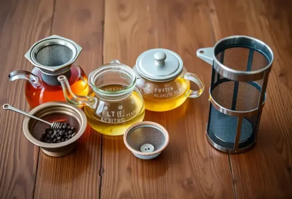 r&oacute;żne rodzaje zaparzaczy do herbaty, przegląd zaparzaczy