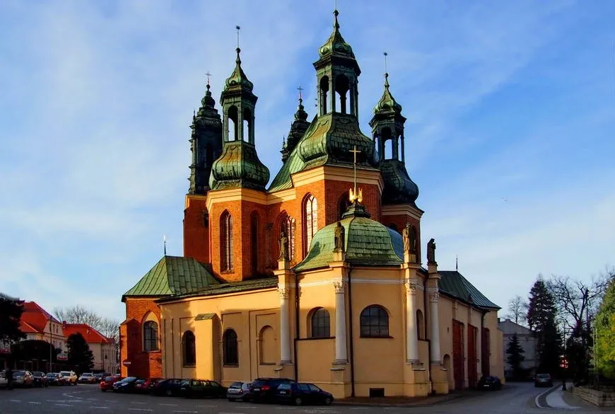 Ostrów Tumski Poznań Katedra i Brama Poznania