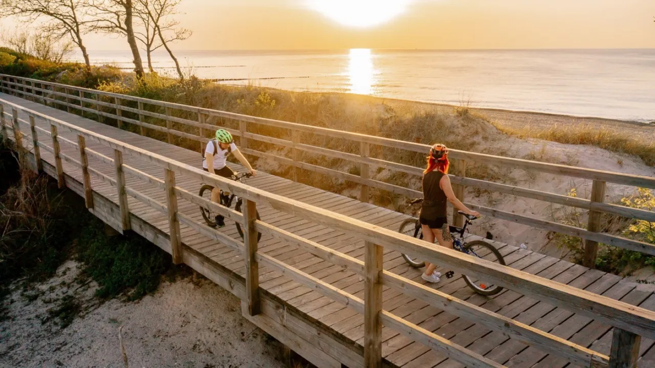 Mapa trasy Sarbinowo Mielno