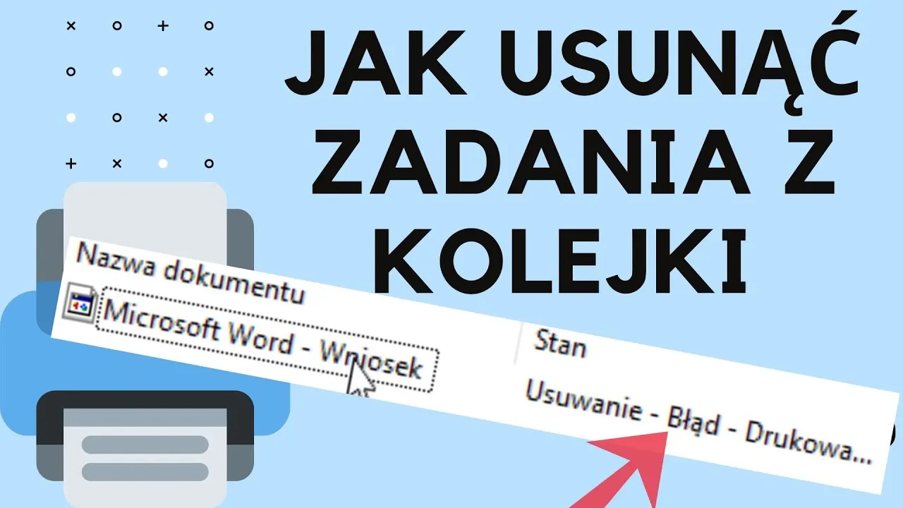 Jak wyczyścić kolejkę drukowania Windows