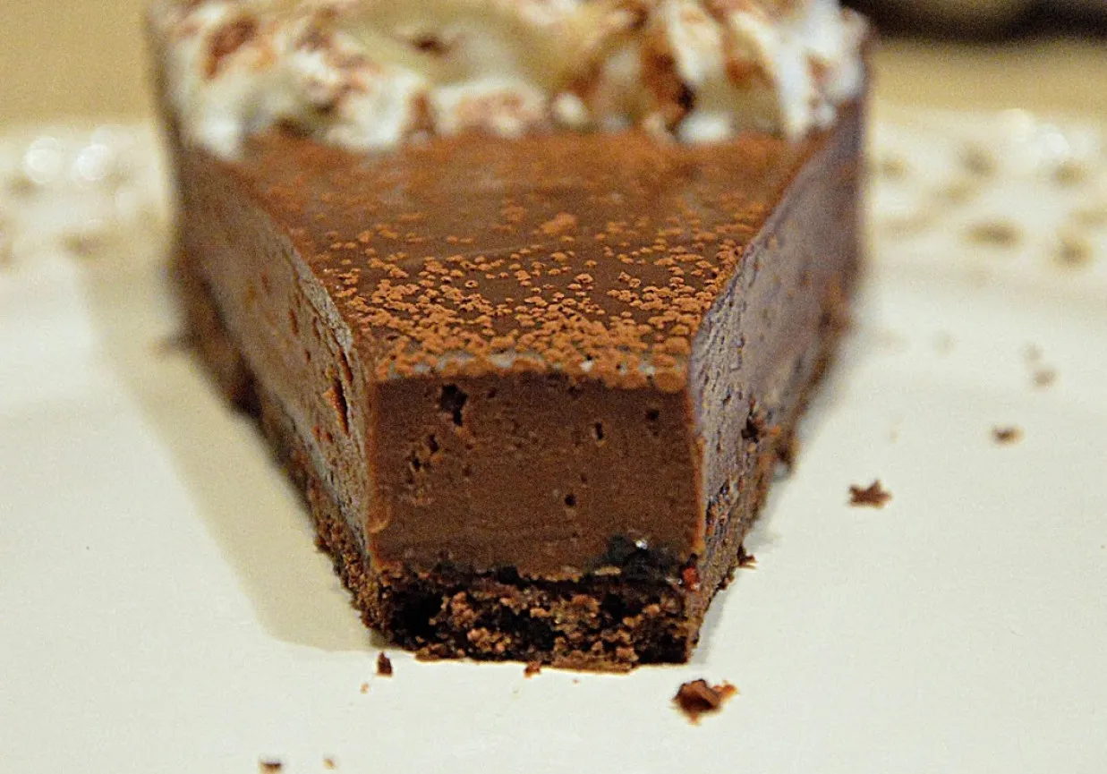 tarta czekoladowa ganache