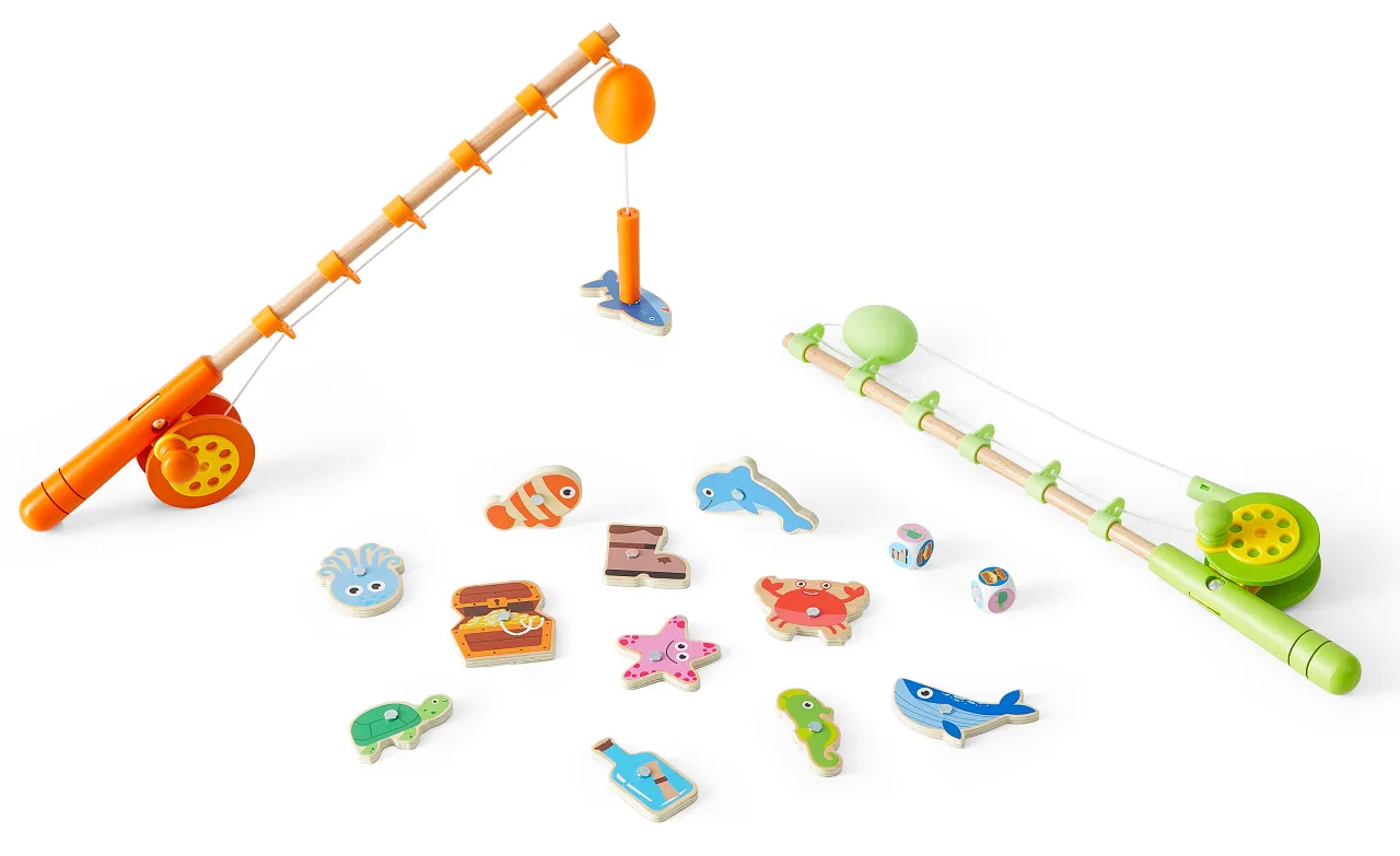 wędka dla dzieci z magnesem
