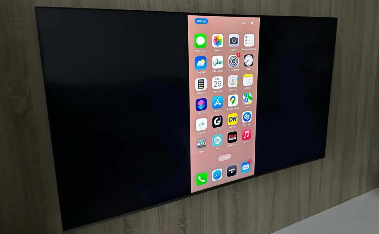 Rozwiązywanie problemów z połączeniem iPhone TV