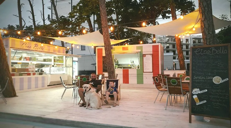 lody gofry kawa Międzywodzie