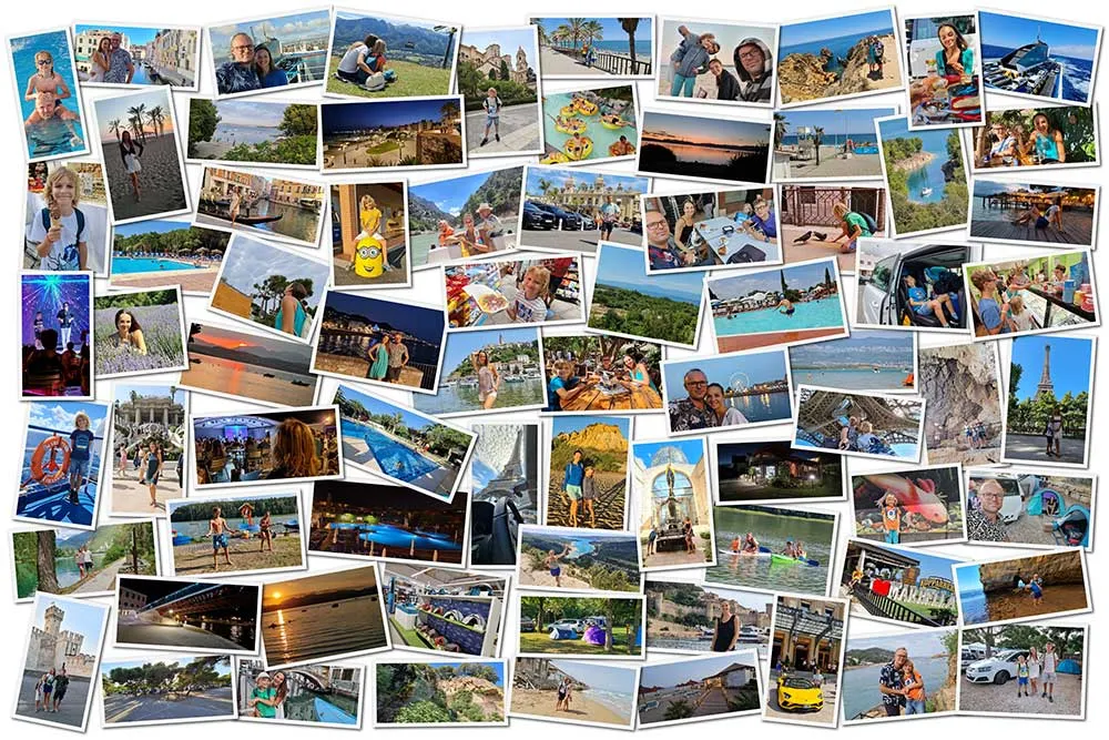 r&oacute;żne rodzaje fotografii kolaż